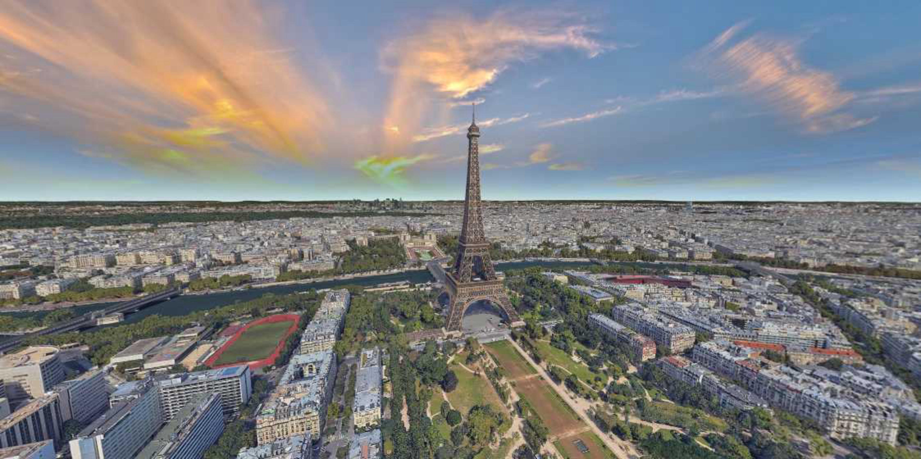 Eiffel Tower virtual tour preview